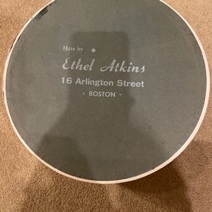 1900’s ANTIQUE from Boston hat box Ethel Atkins